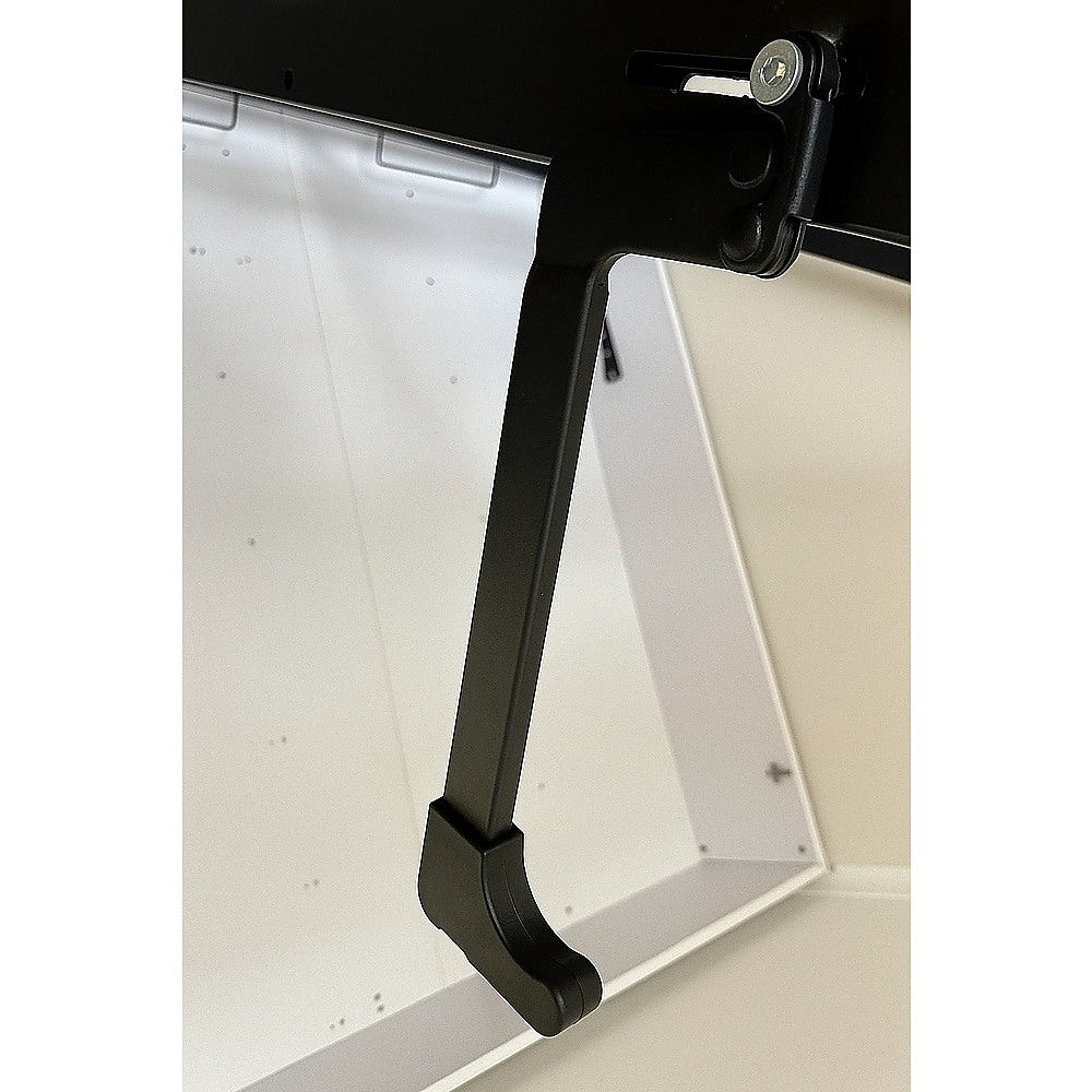 Double DIY Wall Bed Hardware Kit with Black handle – Frame & Mechanism for Custom Build