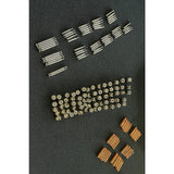 Beds & Bed Frames: Double DIY Wall Bed Hardware Kit with Gold handle  Frame & Mechanism for Custom Build