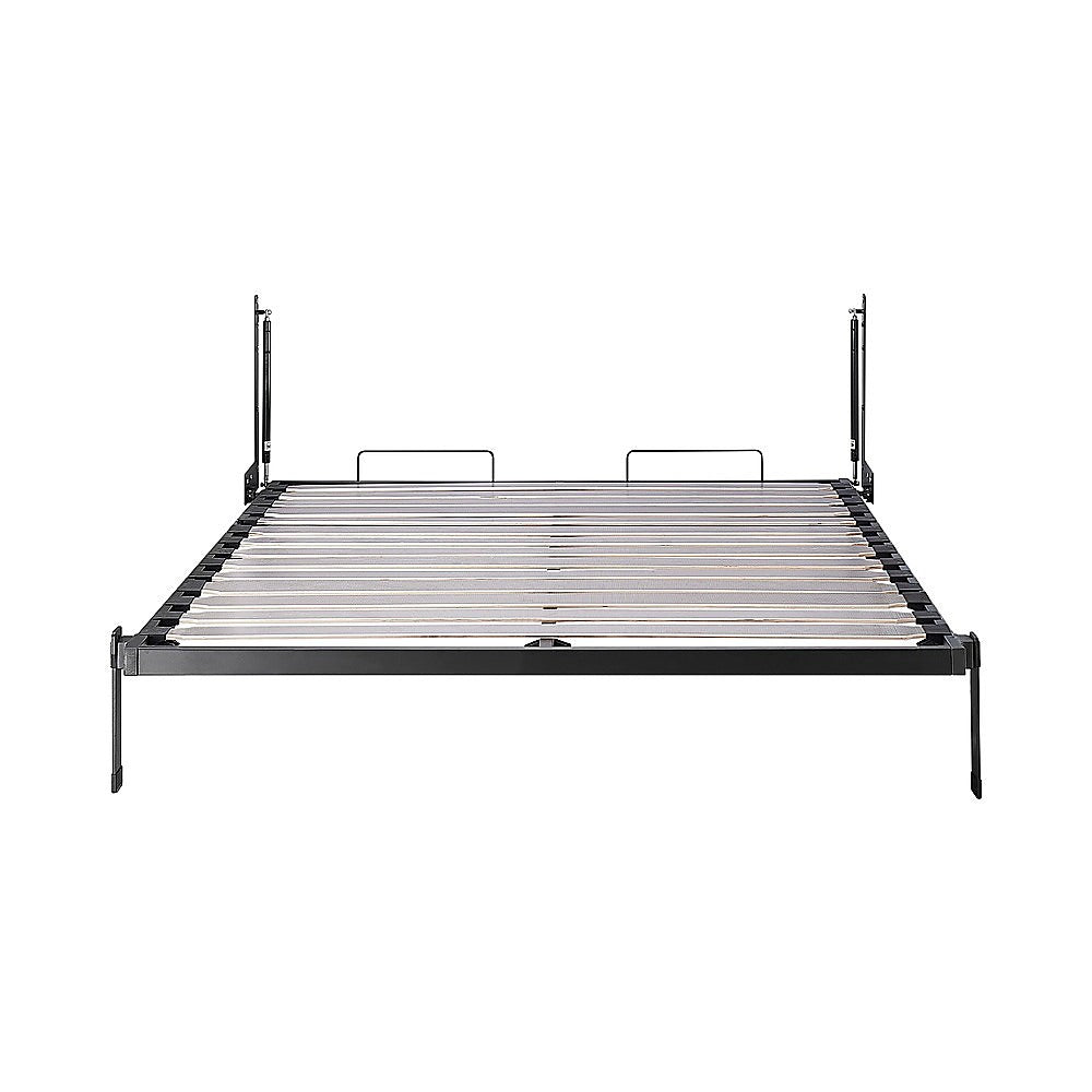 Beds & Bed Frames: Queen DIY Wall Bed Hardware Kit with Black handle  Frame & Mechanism for Custom Build