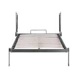 Beds & Bed Frames: Single DIY Wall Bed Hardware Kit with Silver handle  Frame & Mechanism for Custom Build