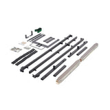 Beds & Bed Frames: Single DIY Wall Bed Hardware Kit with Black handle  Frame & Mechanism for Custom Build