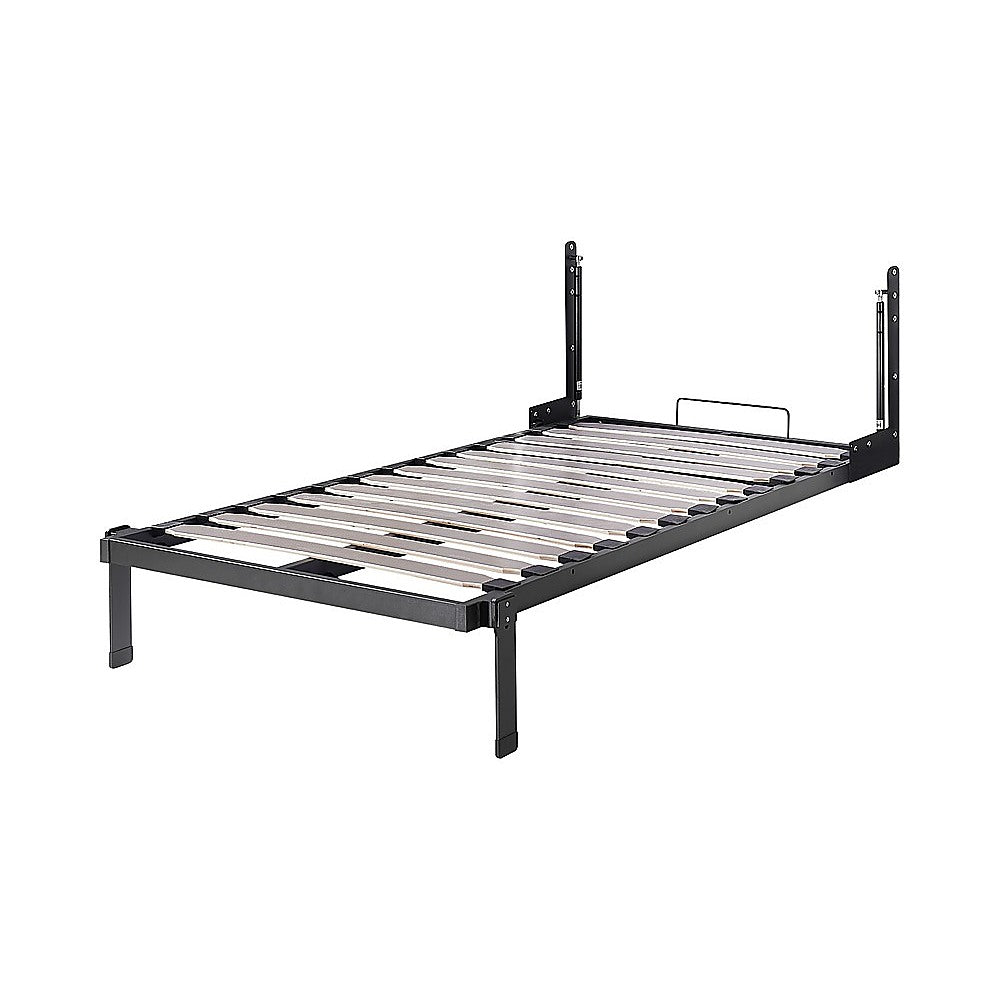 Beds & Bed Frames: Single DIY Wall Bed Hardware Kit with Gold handle  Frame & Mechanism for Custom Build