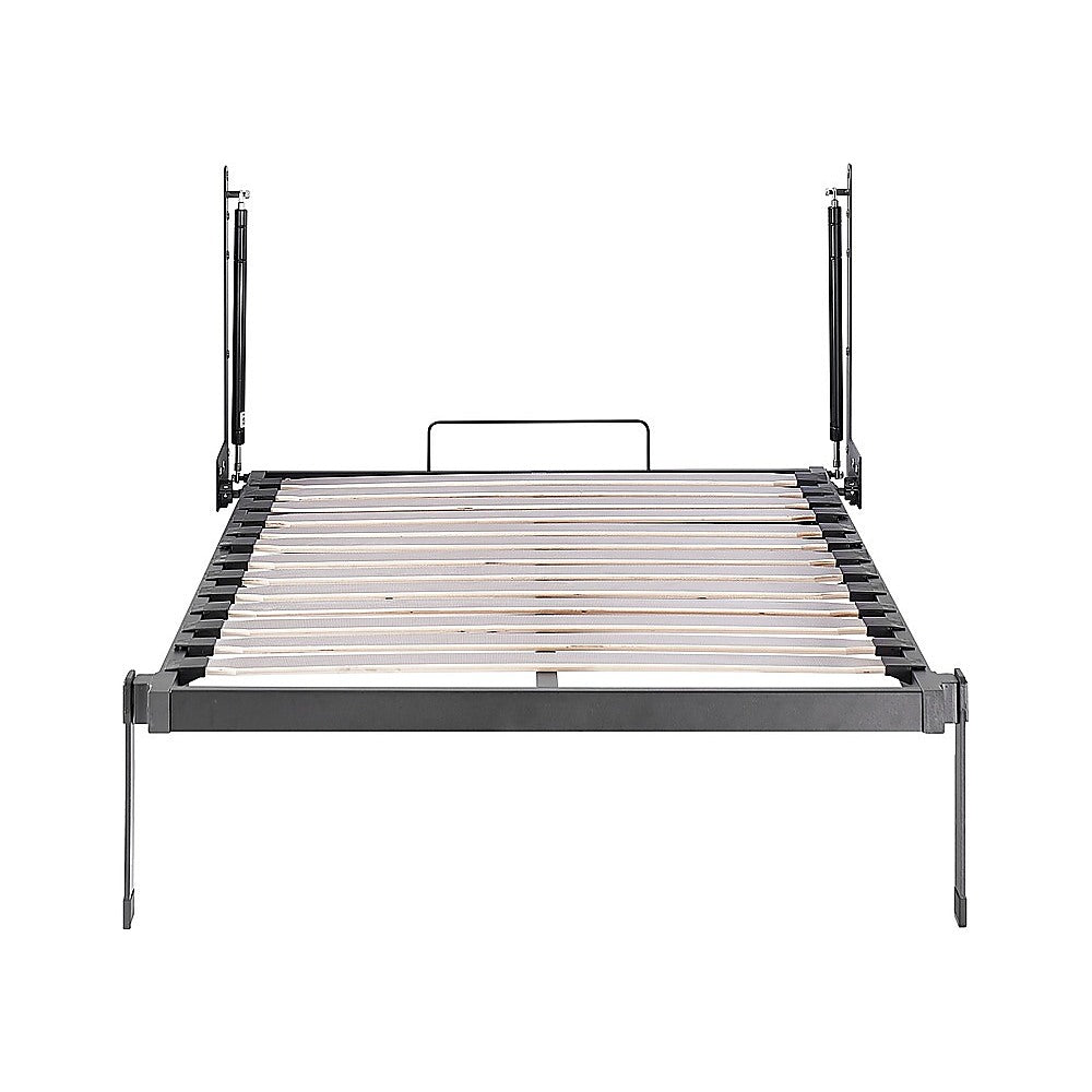 Beds & Bed Frames: Single DIY Wall Bed Hardware Kit with Gold handle  Frame & Mechanism for Custom Build