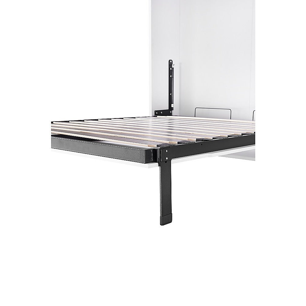 Beds & Bed Frames: King-single DIY Wall Bed Hardware Kit with Silver handle  Frame & Mechanism for Custom Build