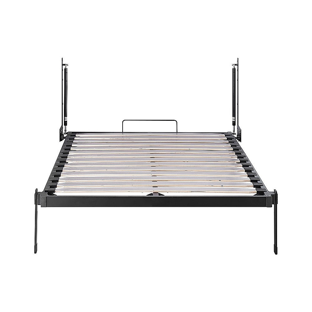 Beds & Bed Frames: King-single DIY Wall Bed Hardware Kit with Silver handle  Frame & Mechanism for Custom Build