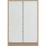 Beds & Bed Frames: King-single Wall Bed in White Gloss  Space Saving Murphy Bed Kit with Black Door Handle