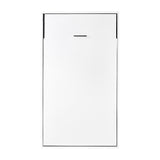 Beds & Bed Frames: King-single Wall Bed in White  Space Saving Murphy Bed Kit with Black Door Handle