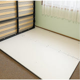 Beds & Bed Frames: Queen Wall Bed in White  Space Saving Murphy Bed Kit with Silver Door Handle