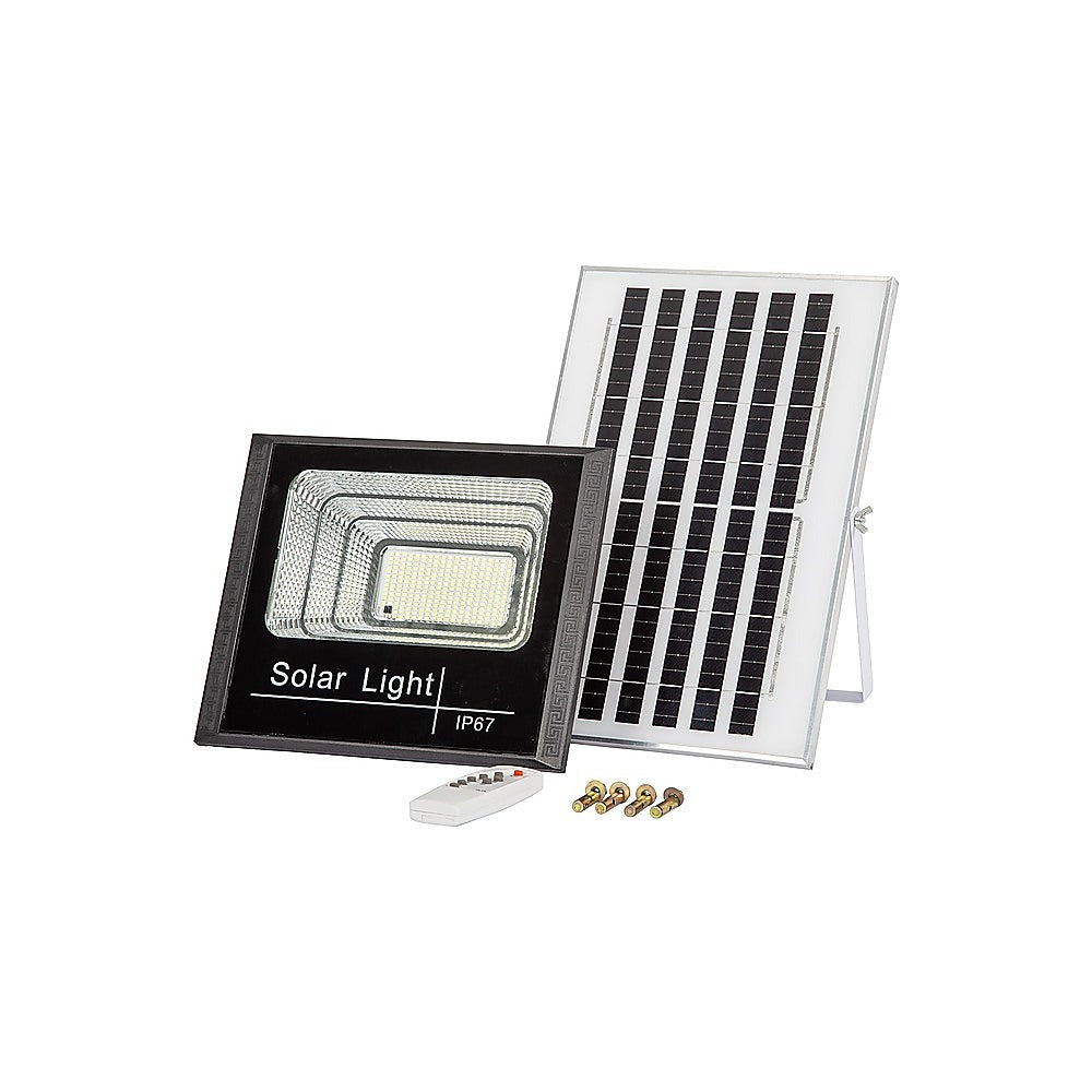 Gardening Accessories: 60W LED Solar Flood Light with Motion Sensor  Outdoor Security Lighting