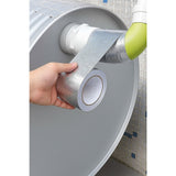Building Materials: Exhaust Heat Wrap Tape 25m Aluminium  Car Pipe Insulation & Heat Shield