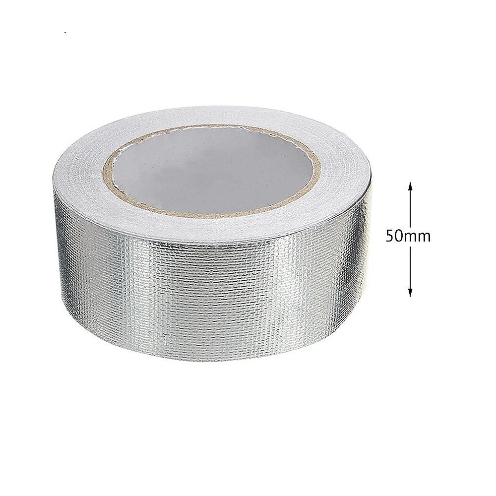 Building Materials: Exhaust Heat Wrap Tape 25m Aluminium  Car Pipe Insulation & Heat Shield