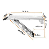 Heavy Duty Air Conditioner Bracket – Window & Outdoor AC Unit Support Mounting Accessories