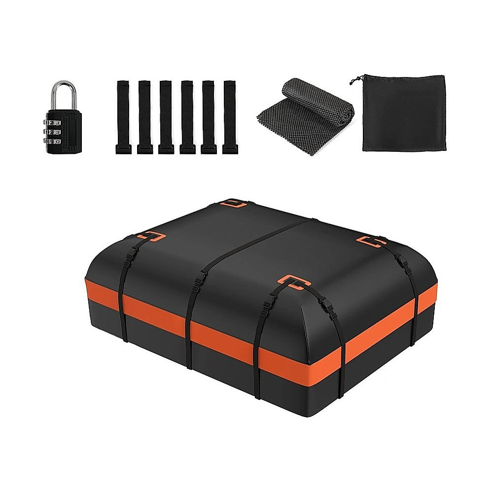 Caravan Accessories: 600L Car Roof Bag Cargo Carrier  Large Waterproof Rooftop Luggage Rack Storage