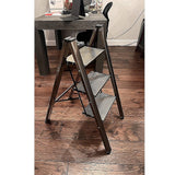 3 Step Ladder Foldable Lightweight – Anti-Slip Safety Stool for Home & Office