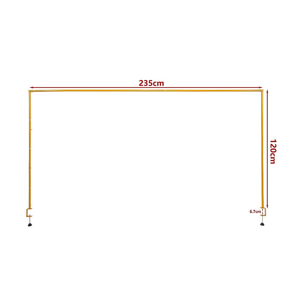 Gardening Accessories: Table Arch Stand with Clamps  Wedding & Birthday Party Balloon Decoration Frame