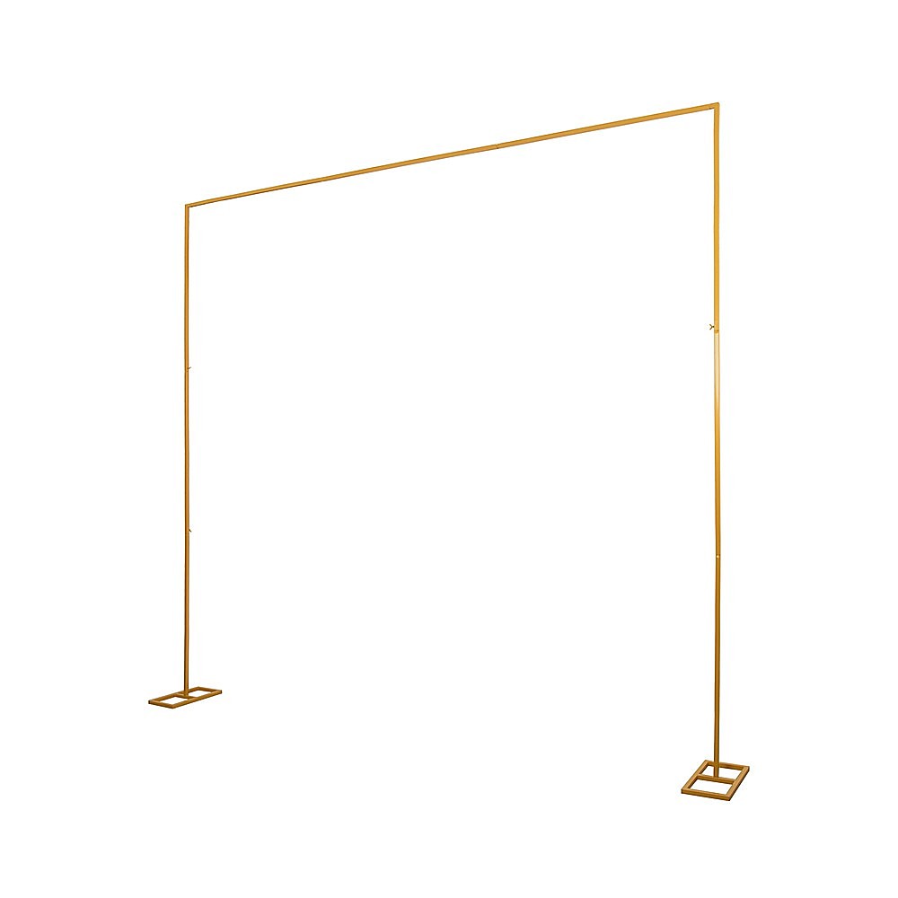 Gardening Accessories: 3m Wedding Arch Backdrop Stand  Square Metal Frame for Balloons & Flowers