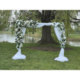 3m Wedding Arch Backdrop Stand – Square Metal Frame for Balloons & Flowers