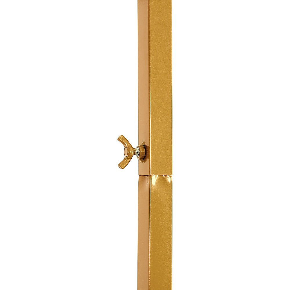 Gardening Accessories: 3m Wedding Arch Backdrop Stand  Square Metal Frame for Balloons & Flowers