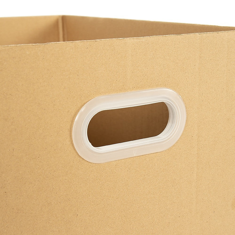 Storage Boxes: 10Pcs Corrugated Cardboard Storage Boxes  Multi-Purpose Organising Cartons