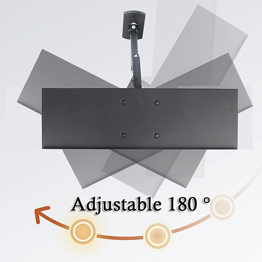 Computer Monitors & Accessories: Wall Mount Keyboard Tray  Adjustable Folding Arm Workstation