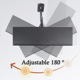 Computer Monitors & Accessories: Wall Mount Keyboard Tray  Adjustable Folding Arm Workstation