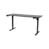 160cm Electric Standing Desk – Height Adjustable Sit Stand Office Table in Black