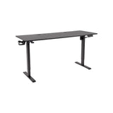 160cm Electric Standing Desk – Height Adjustable Sit Stand Office Table in Black