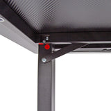 160cm Electric Standing Desk – Height Adjustable Sit Stand Office Table in Black