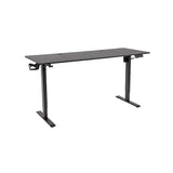 Desks: 160cm Electric Standing Desk  Height Adjustable Sit Stand Office Table in Black