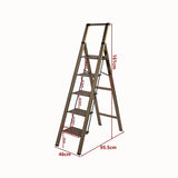 Ladders & Scaffolding: 5 Step Ladder  Foldable Lightweight Aluminium with Anti-Slip Pedals