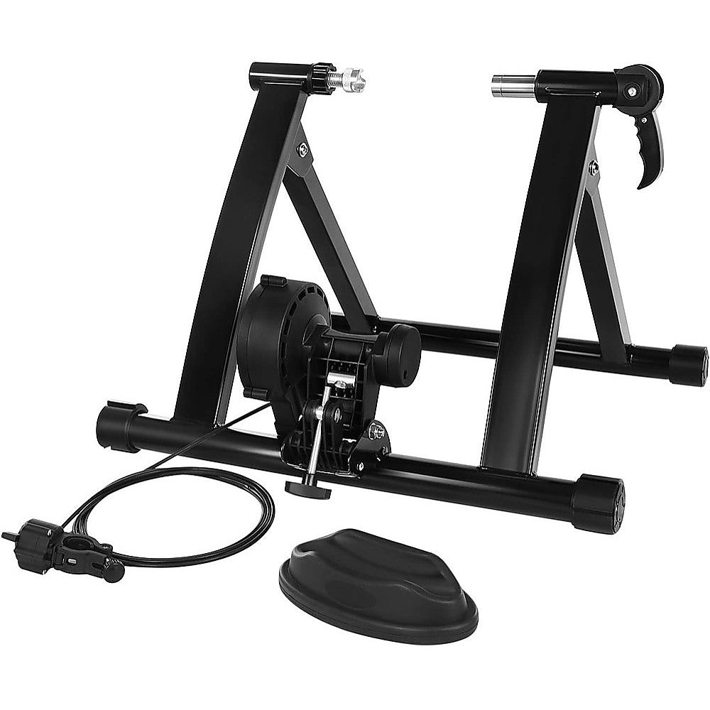 Indoor Bicycle Trainer – Magnetic Stationary Bike Stand for Home Fitness Workouts