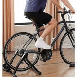 Gym Equipment & Accessories: Indoor Bicycle Trainer  Magnetic Stationary Bike Stand for Home Fitness Workouts
