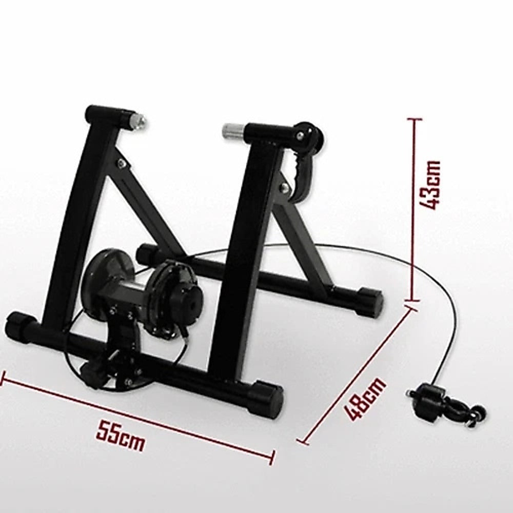 Indoor Bicycle Trainer – Magnetic Stationary Bike Stand for Home Fitness Workouts