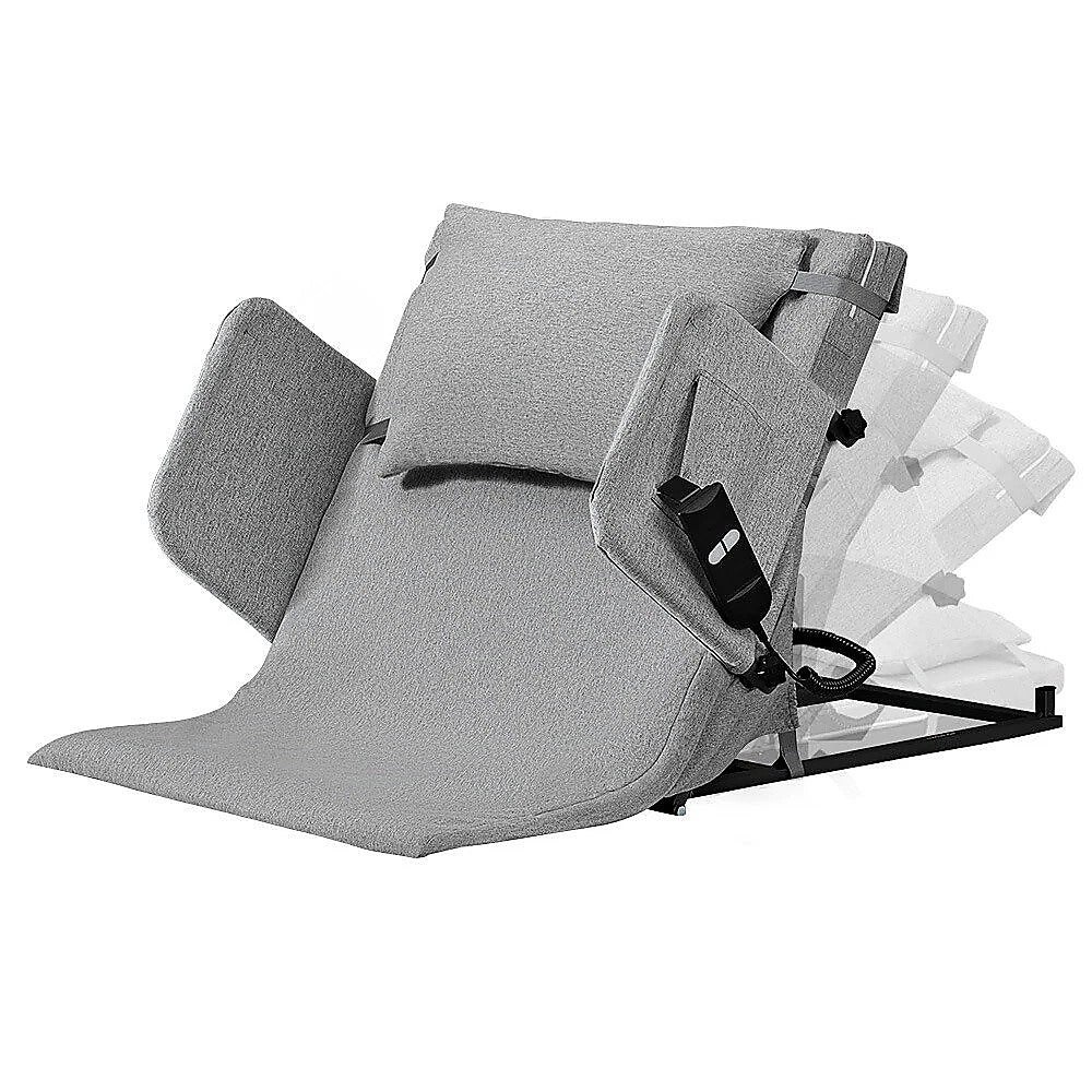 Supports & Braces: Electric Adjustable Bed Backrest  Power Lift Support with Remote for Sitting & Comfort