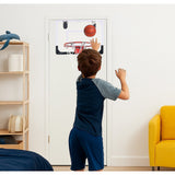 Activity Games: Indoor Mini Basketball Hoop Set  Door Mounted Backboard Kit with Ring & Ball