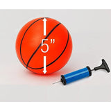 Activity Games: Indoor Mini Basketball Hoop Set  Door Mounted Backboard Kit with Ring & Ball