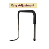 Mobility & Accessibility: Bed Assist Adjustable Hand Rail  Sturdy Support Aid with 125kg Capacity for Seniors