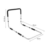 Mobility & Accessibility: Bed Assist Adjustable Hand Rail  Sturdy Support Aid with 125kg Capacity for Seniors
