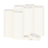 Building Materials: 72 x White Masking Tape Rolls  24mm x 50m Painters Adhesive Tape for Painting