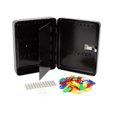 Safes & Lock Boxes: Key Cabinet Lock Box  72 Key Capacity Wall Mount Secure Storage Organizer