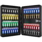 Safes & Lock Boxes: 48-Key Cabinet Key Safe with Combination Lock & Keys  Wall Mounted Storage