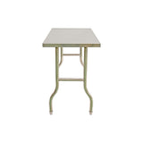 Dining Tables: Stainless Steel Kitchen Bench Folding Commercial Prep Work Table 122x61cm