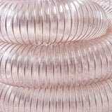 Exhaust Fans: 5m Dust Extraction Hose 100mm  Flexible PU Ducting for Workshops