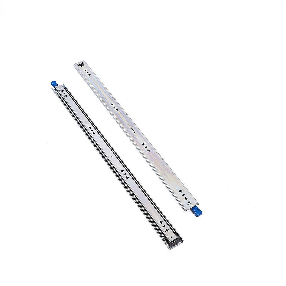 Bathroom Cabinets, Cupboards & Storage: 80cm Drawer Runners Pair  Heavy Duty 100kg Locking Slide Rails