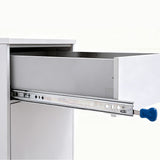 Bathroom Cabinets, Cupboards & Storage: 80cm Drawer Runners Pair  Heavy Duty 100kg Locking Slide Rails