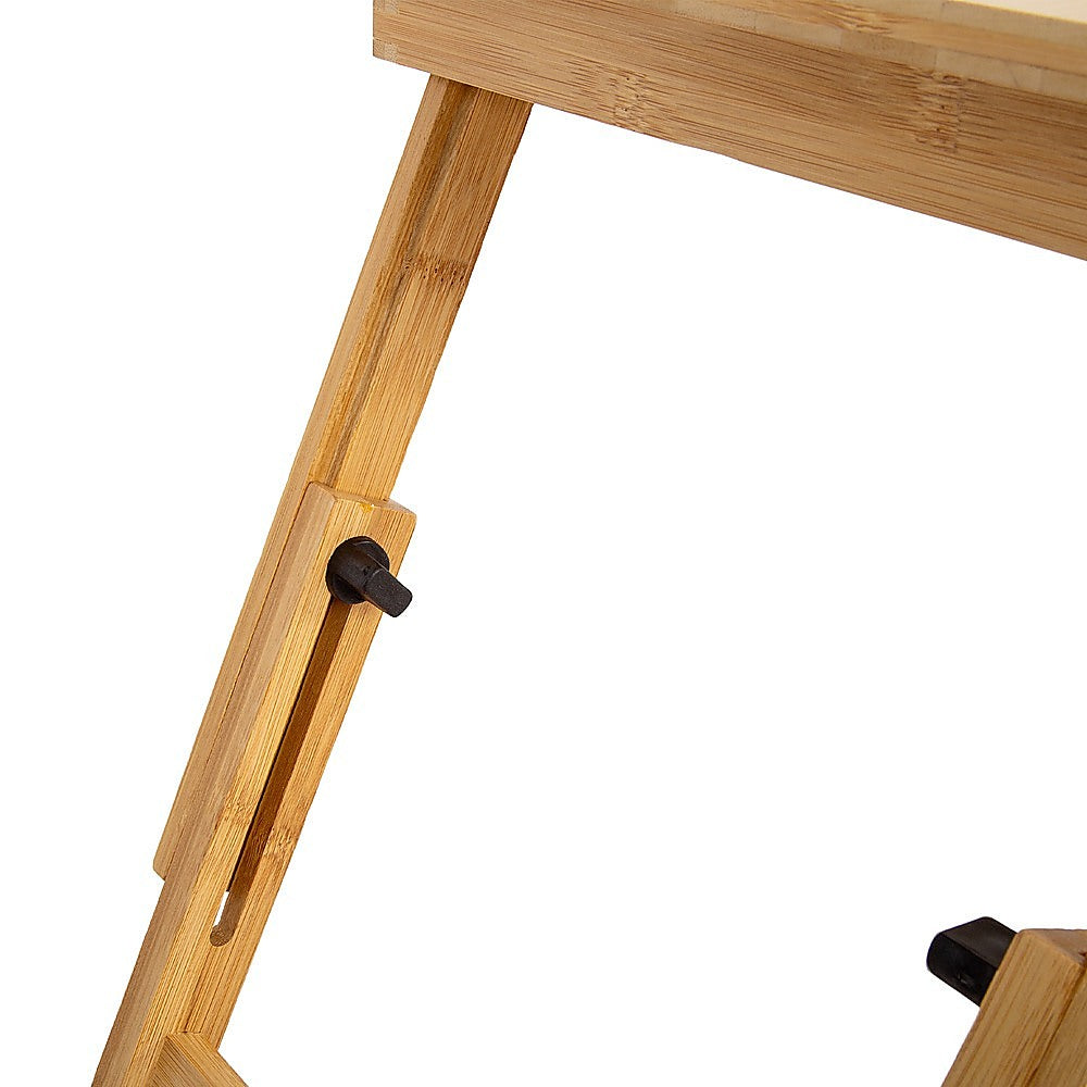Folding Laptop Bed Table – Portable Rectangular Desk for Bedroom & Home Workstation