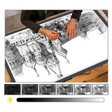 A1 LED Light Box for Drawing, Calligraphy & Tracing Artists Pad