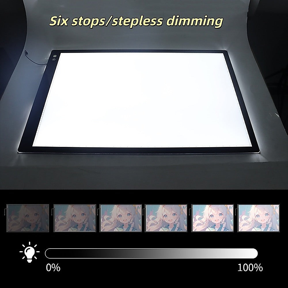 A1 LED Light Box for Drawing, Calligraphy & Tracing Artists Pad