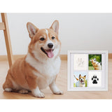 Pet Paw Print Kit DIY Photo Frame for Dogs & Cats Keepsake