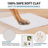 Pet Paw Print Kit DIY Photo Frame for Dogs & Cats Keepsake